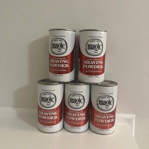 5X Magic Shaving Powder Extra Strength Shave Soft Sheen Carson 5 oz